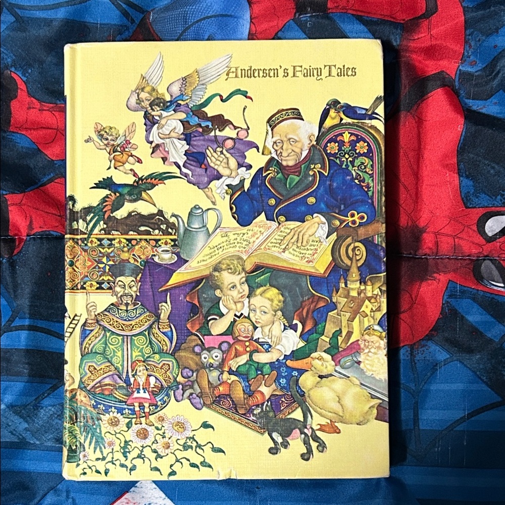 VINTAGE 1984 | Hans Christian Andersen's Fairy Tales Illustrated Hardcover Book